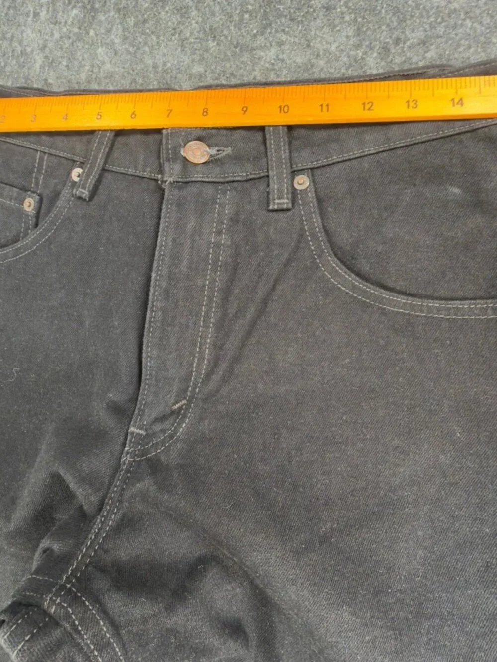 Levis 560 Jeans Mens W31 L34 Black Cotton Loose Tapered Vintage 1996 Made in USA